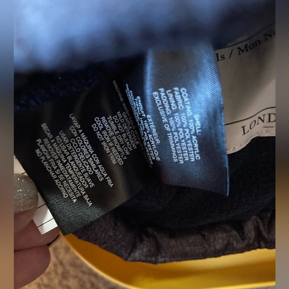 London Fog blue and gray winters jacket - Picture 6 of 11